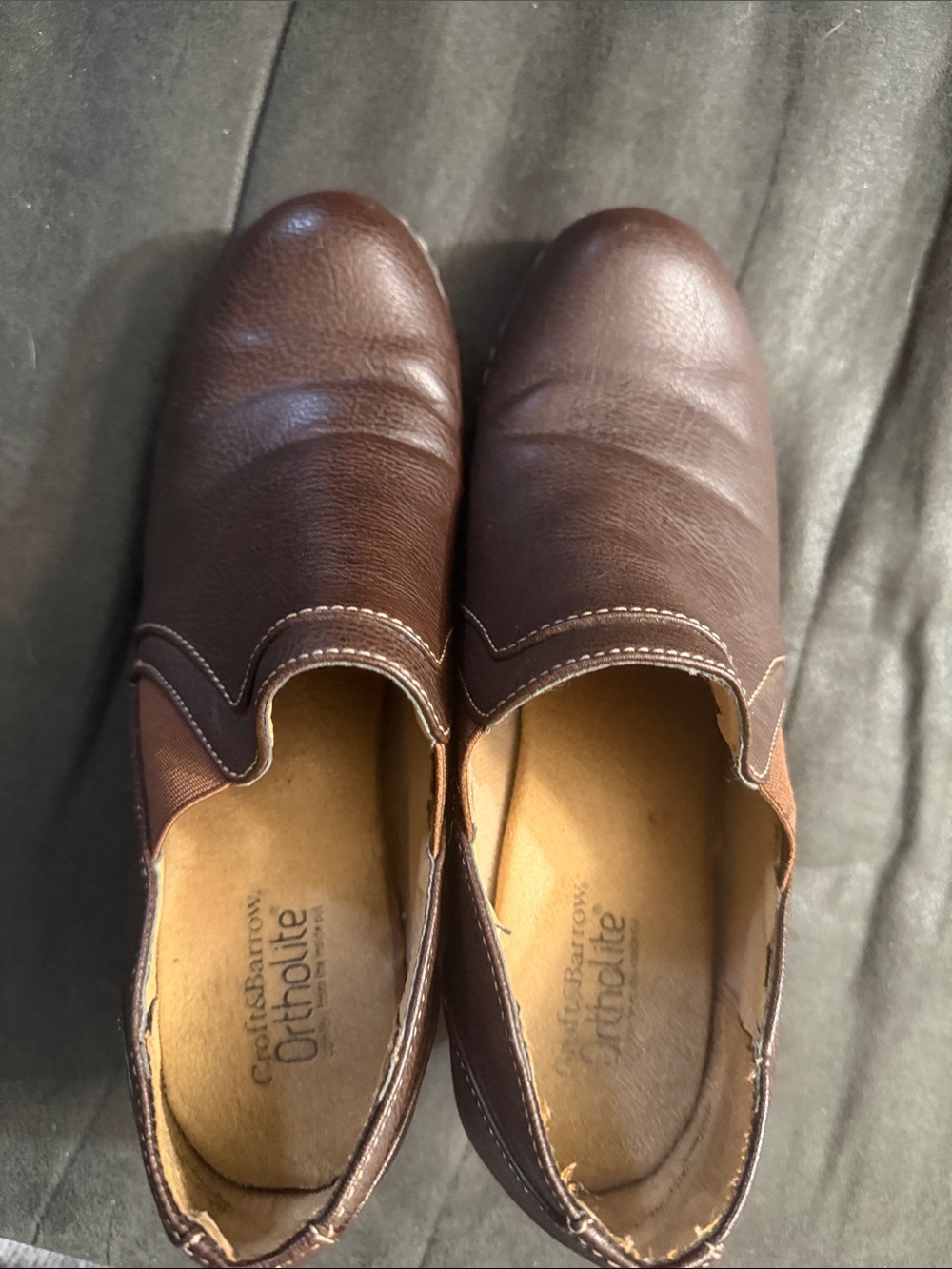 Women’s Brown Slip-On Loafers